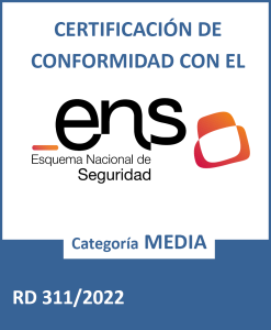 Certificación ENS RD 311/2022